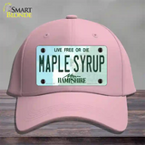 Maple Syrup New Hampshire Novelty License Plate Hat Cotton / Pink