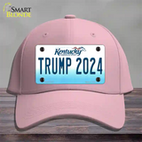 Trump 2024 Kentucky Novelty License Plate Hat Cotton / Pink