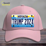 Trump 2024 Nevada Novelty License Plate Hat Cotton / Pink