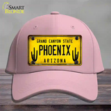 Arizona Phoenix Novelty License Plate Hat Cotton / Pink