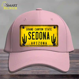 Arizona Sedona Novelty License Plate Hat Cotton / Pink