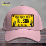 Arizona Tucson Novelty License Plate Hat Cotton / Pink