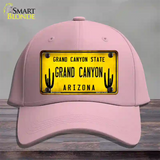 Arizona Grand Canyon Novelty License Plate Hat Cotton / Pink