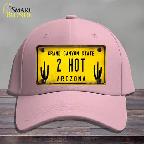 Arizona 2 Hot Novelty License Plate Hat Cotton / Pink