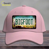 Bigfoot Arizona Novelty License Plate Hat Cotton / Pink