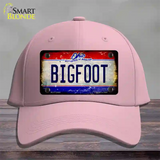 Bigfoot Ohio Novelty License Plate Hat Cotton / Pink