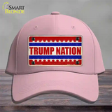 Trump Nation Novelty License Plate Hat Cotton / Pink