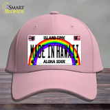 Made In Hawaii Novelty License Plate Hat Cotton / Pink