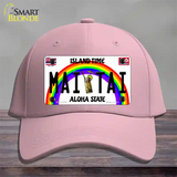 Mai Tai Hawaii Novelty License Plate Hat Cotton / Pink