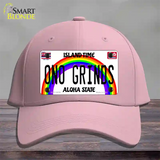 Ono Grinds Hawaii Novelty License Plate Hat Cotton / Pink