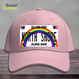 North Shore Hawaii Novelty License Plate Hat Cotton / Pink