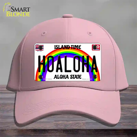 Hoaloha Hawaii Novelty License Plate Hat Cotton / Pink