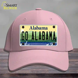 Go Alabama Novelty License Plate Hat Cotton / Pink