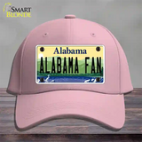 Alabama Fan Novelty License Plate Hat Cotton / Pink