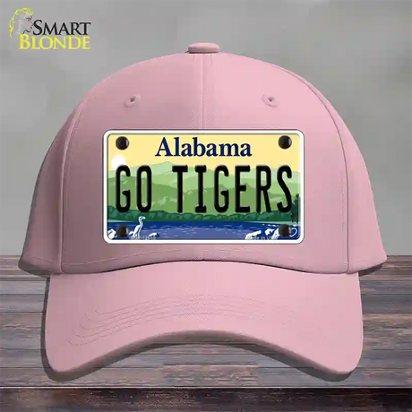 Go Tigers Novelty License Plate Hat Cotton / Pink