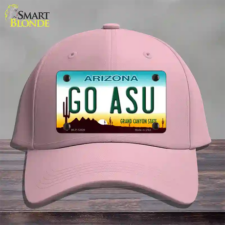 Go Arizona State Novelty License Plate Hat Cotton / Pink