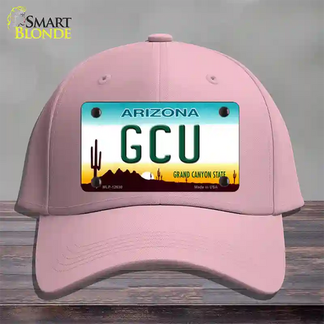 Grand Canyon Univ Novelty License Plate Hat Cotton / Pink