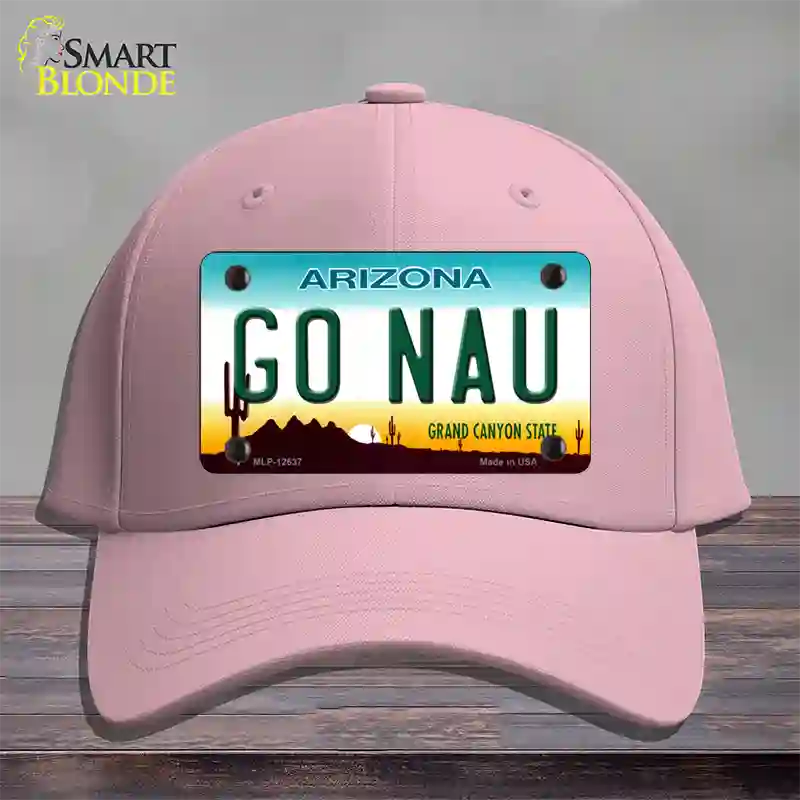 Go Northern Arizona Univ Novelty License Plate Hat Cotton / Pink