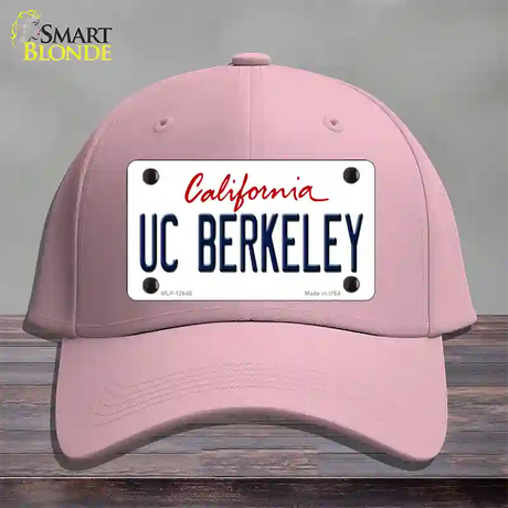 UC Berkeley Novelty License Plate Hat Cotton / Pink