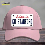 Go Stanford Novelty License Plate Hat Cotton / Pink