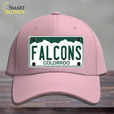 Falcons Novelty License Plate Hat Cotton / Pink