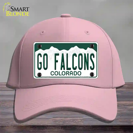 Go Falcons Novelty License Plate Hat Cotton / Pink