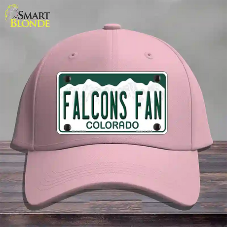 Falcons Fan Novelty License Plate Hat Cotton / Pink