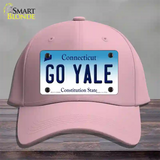 Go Yale Novelty License Plate Hat Cotton / Pink