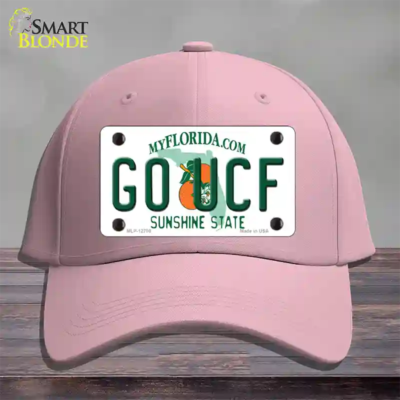 Go UCF Novelty License Plate Hat Cotton / Pink