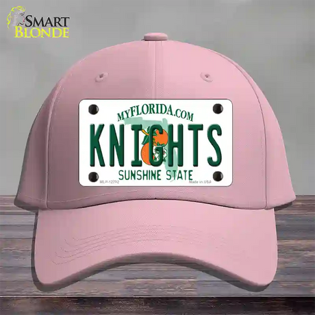 Knights Novelty License Plate Hat Cotton / Pink