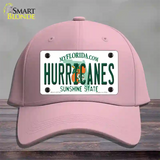 Hurricanes Novelty License Plate Hat Cotton / Pink