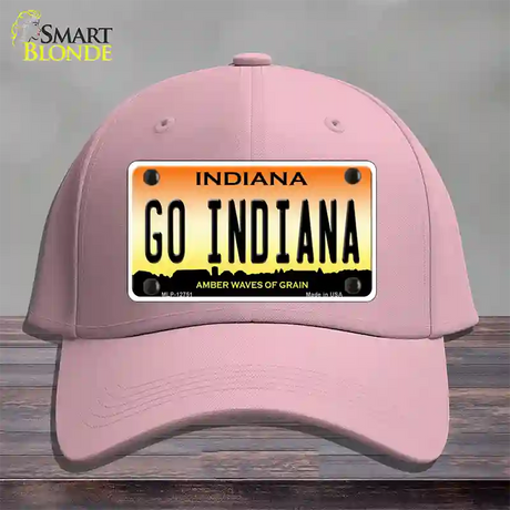 Go Indiana Novelty License Plate Hat Tag Cotton / Pink