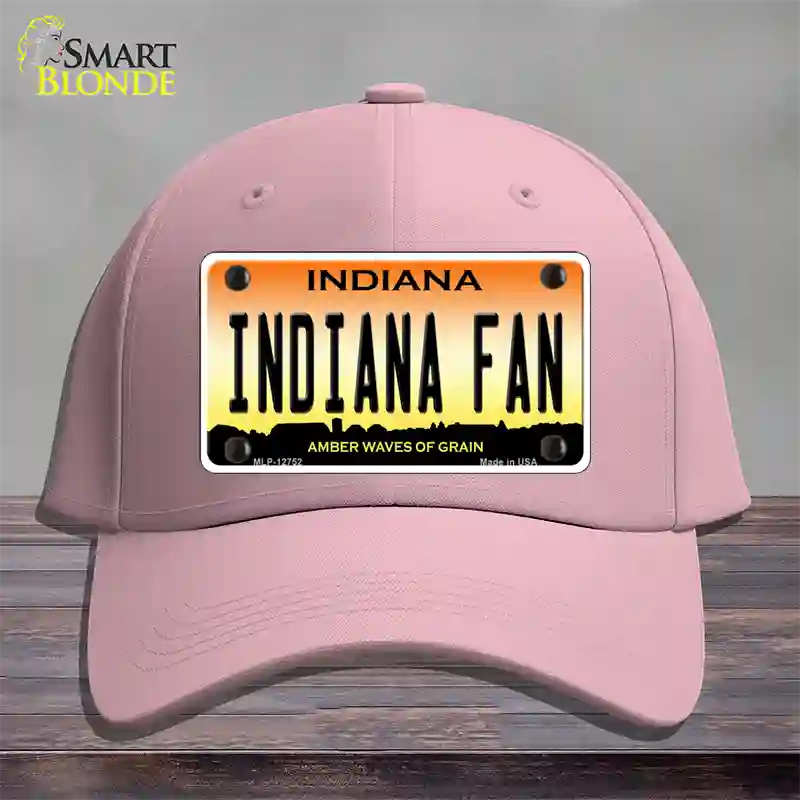 Indiana Fan Novelty License Plate Hat Tag Cotton / Pink