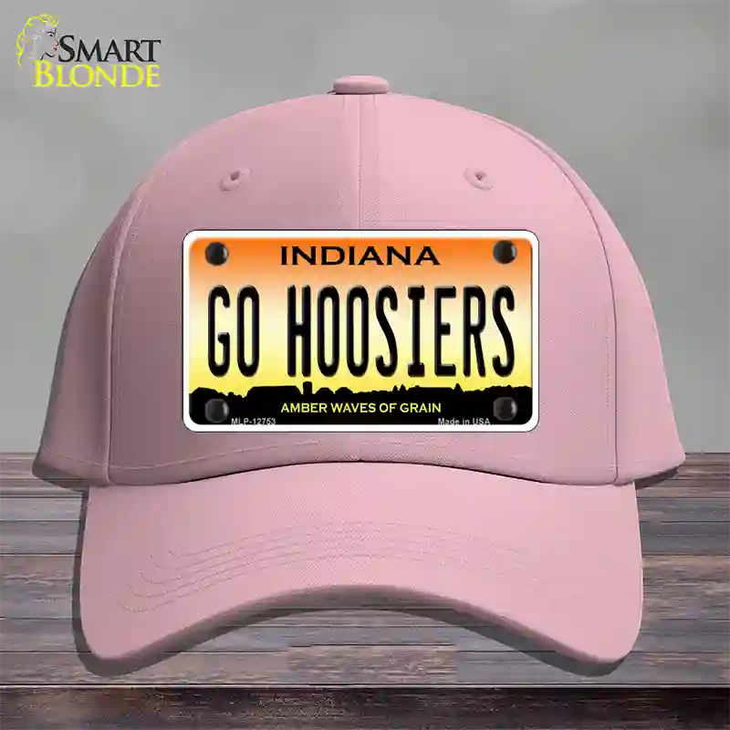 Go Hoosiers Novelty License Plate Hat Tag Cotton / Pink