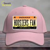 Hoosiers Fan Novelty License Plate Hat Tag Cotton / Pink