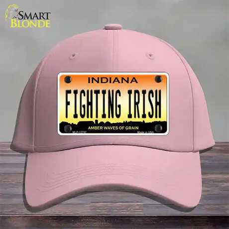 Fighting Irish Novelty License Plate Hat Tag Cotton / Pink