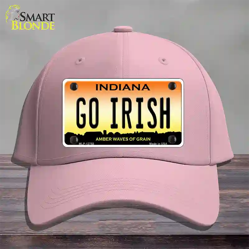 Go Irish Novelty License Plate Hat Tag Cotton / Pink