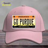 Go Purdue Novelty License Plate Hat Tag Cotton / Pink