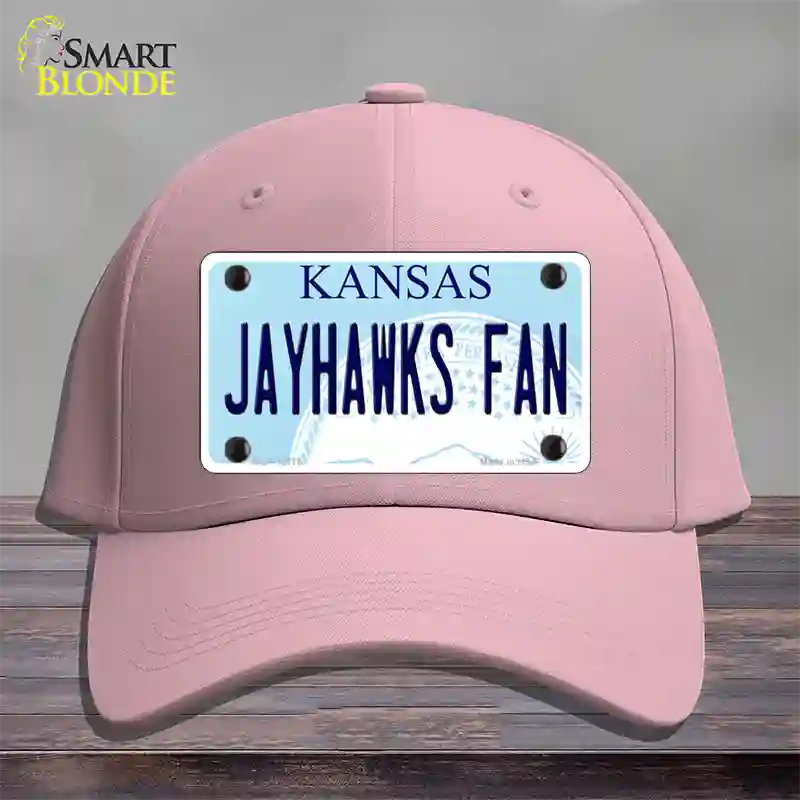 Jayhawks Fan Novelty License Plate Hat Tag Cotton / Pink