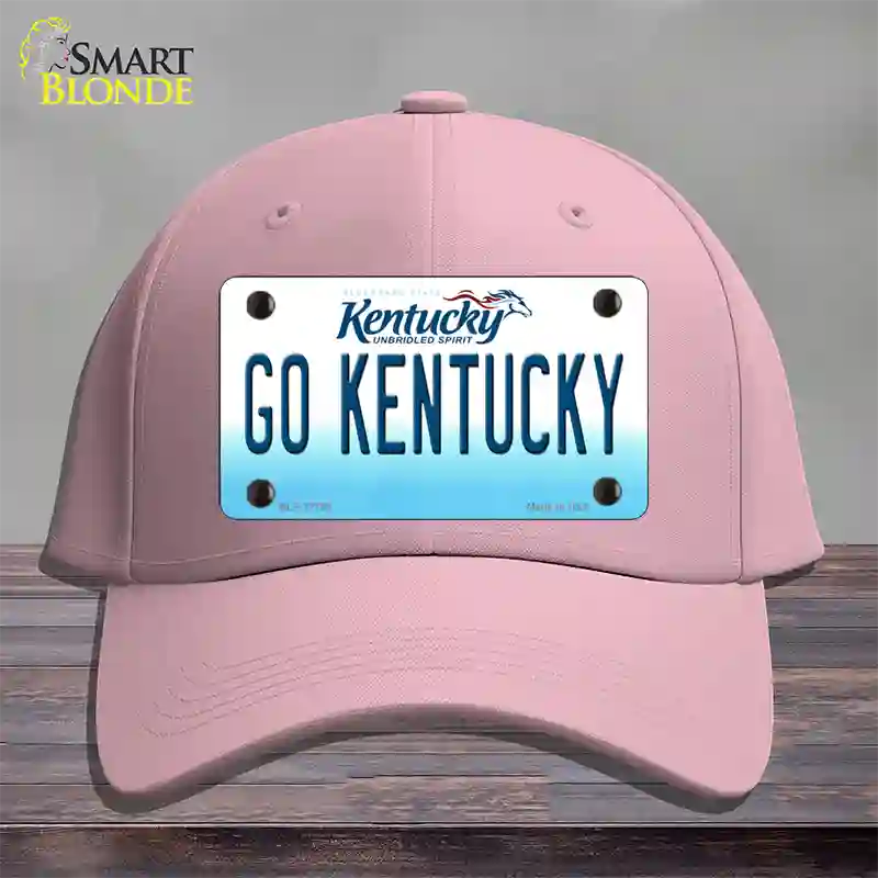 Go Kentucky Novelty License Plate Hat Tag Cotton / Pink