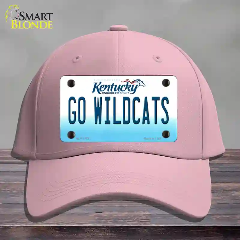 Kentucky Go Wildcats Novelty License Plate Hat Tag Cotton / Pink