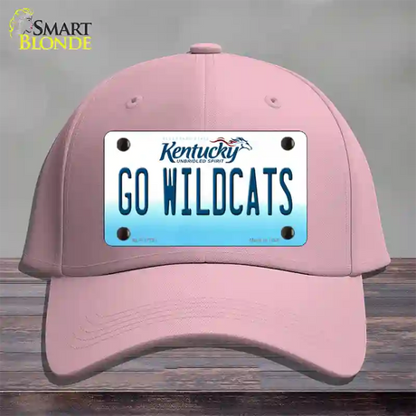 Kentucky Go Wildcats Novelty License Plate Hat Tag Cotton / Pink