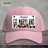 Go Maryland Novelty License Plate Hat Tag Cotton / Pink