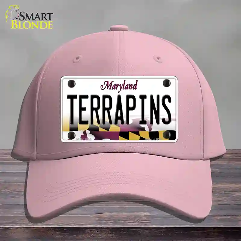 Terrapins Novelty License Plate Hat Tag Cotton / Pink