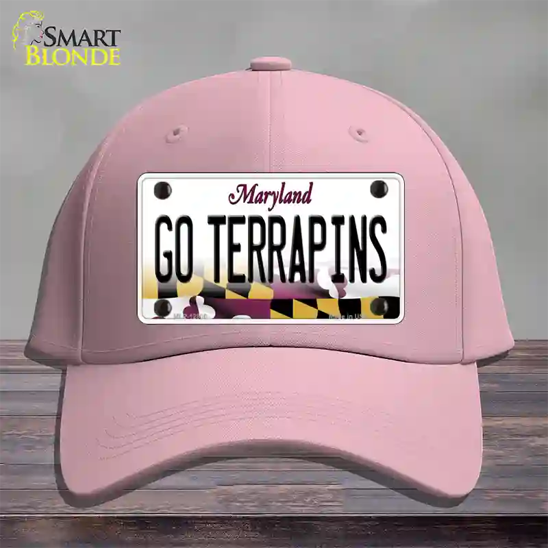 Go Terrapins Novelty License Plate Hat Tag Cotton / Pink