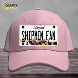 Shipmen Fan Novelty License Plate Hat Tag Cotton / Pink