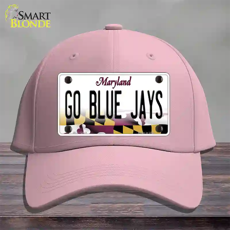 Go Blue Jays Novelty License Plate Hat Cotton / Pink