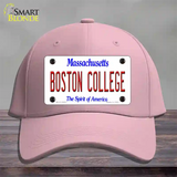 Boston College Novelty License Plate Hat Cotton / Pink