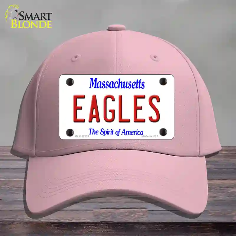 Eagles Novelty License Plate Hat Cotton / Pink