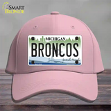 Broncos Michigan Novelty License Plate Hat Cotton / Pink